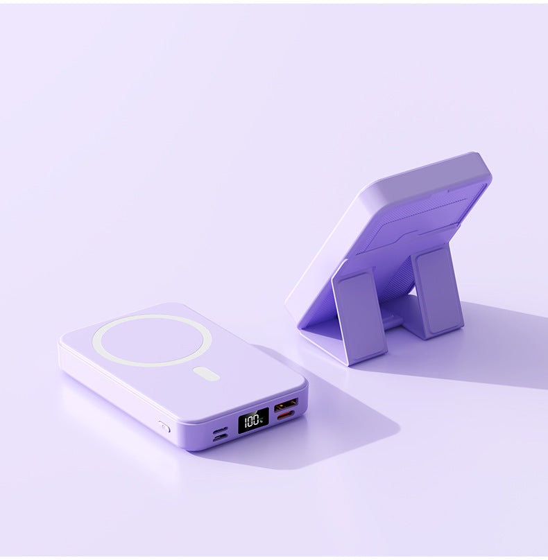 Qi2 Magnetic Wireless Power Bank – Ultra-Slim 5000mAh / 10000mAh