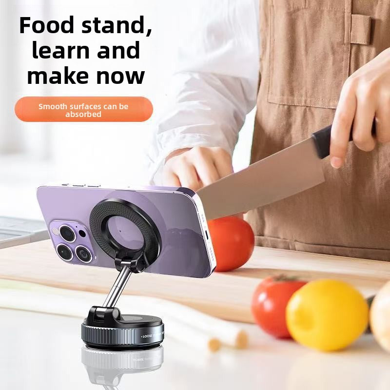 Vacuum Magnetic Car Phone Holder