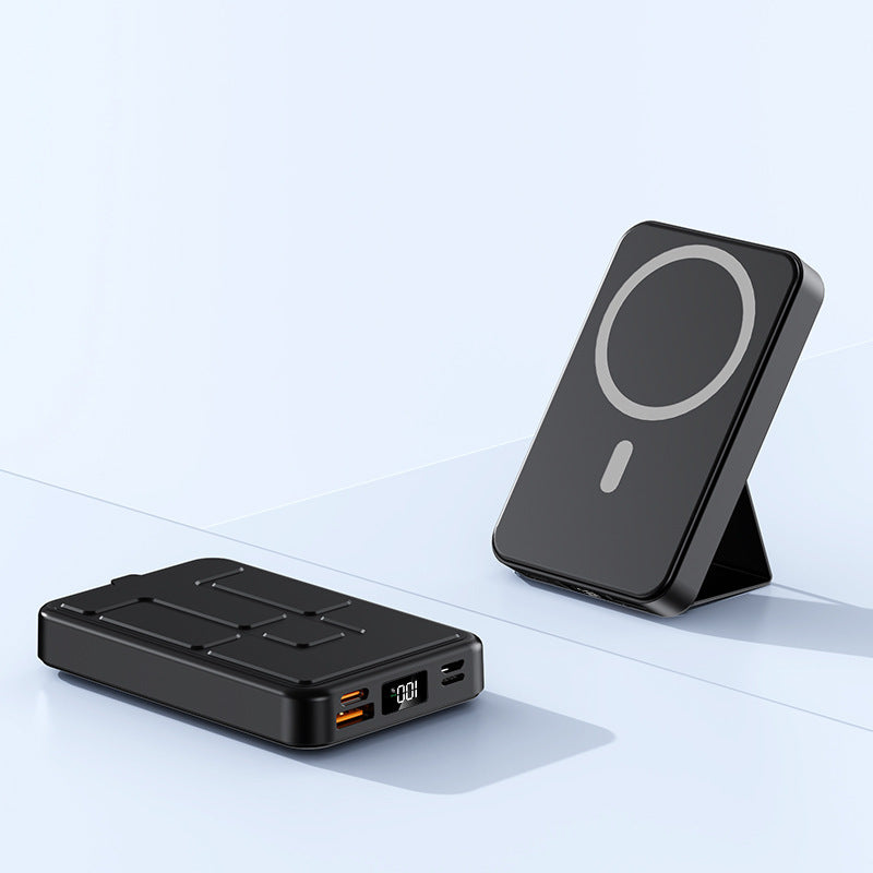 Qi2 Magnetic Wireless Power Bank – Ultra-Slim 5000mAh / 10000mAh