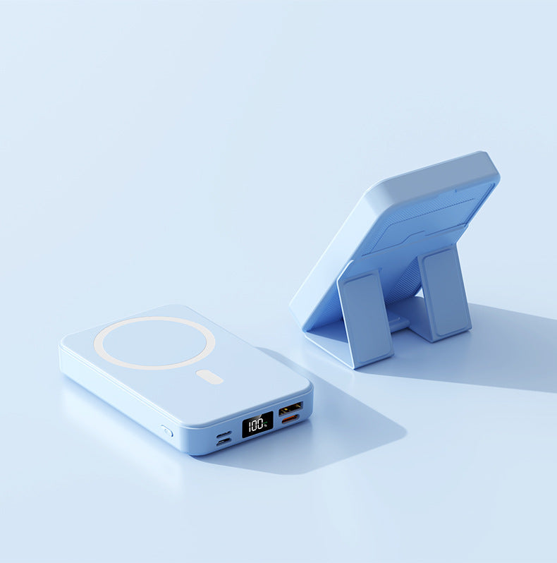 Qi2 Magnetic Wireless Power Bank – Ultra-Slim 5000mAh / 10000mAh